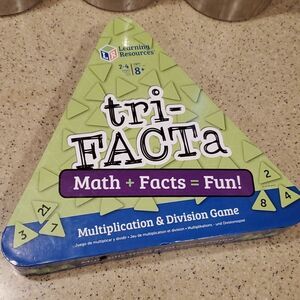 tri-FACTa Multiplication & Division Game NEW Homeschool
